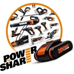 Worx Akku-Bohrhammer SDS+ WX381.9 PowerShare 20 V Solo -Werkzeugdepot Geschäft 163434 2974 3 1