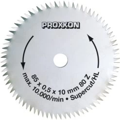 Proxxon Kreissägeblatt Super-Cut 85 Mm 80 Zähne