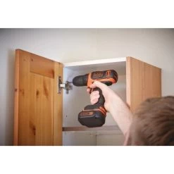 Black & Decker Black+Decker 10,8 V Akku-Bohrschrauber BDCDD12KB Inkl. 1,5 Ah Akkus Mit Koffer -Werkzeugdepot Geschäft 200830 2012 9