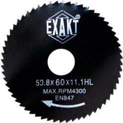 HSS Sägeblatt 60 Für Mini Handkreisäge Exact EC 320