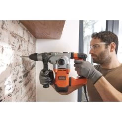 Black & Decker Black+Decker 1250 W Bohrhammer BEHS03K -Werkzeugdepot Geschäft 358308 2012 05