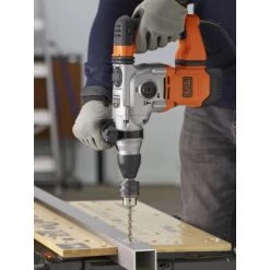 Black & Decker Black+Decker 1250 W Bohrhammer BEHS03K -Werkzeugdepot Geschäft 358308 2012 08