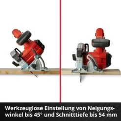 Einhell Power X-Change Akku-Handkreissäge TE-CS 18/165-1 Li Solo -Werkzeugdepot Geschäft 4006825647556 2171 08