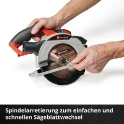 Einhell Power X-Change Akku-Handkreissäge TE-CS 18/165-1 Li Solo -Werkzeugdepot Geschäft 4006825647556 2171 09