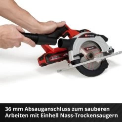 Einhell Power X-Change Akku-Handkreissäge TE-CS 18/165-1 Li Solo -Werkzeugdepot Geschäft 4006825647556 2171 10