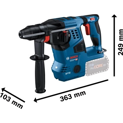 Bosch Professional Akku-Bohrhammer GBH 18 V-28 C 2 Bosch Professional Akku-Bohrhammer GBH 18 V-28 C – Bild 2
