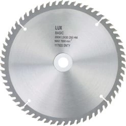 LUX HM-Kreissägeblatt Holz Ø 190 Mm 60 Zähne
