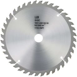 LUX HM-Kreissägeblatt Holz Ø 185 Mm 40 Zähne
