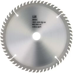 LUX HM-Kreissägeblatt Holz Ø 185 Mm 60 Zähne