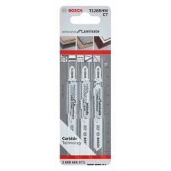 Bosch Stichsägeblatt T 128 BHM Endurance For Laminate 3er-Pack