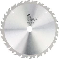 LUX HM-Kreissägeblatt Holz Ø 315 Mm 24 Zähne