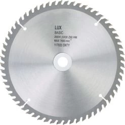 LUX HM-Kreissägeblatt Holz Ø 205 Mm 60 Zähne