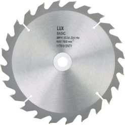 LUX HM-Kreissägeblatt Holz Ø 200 Mm 24 Zähne