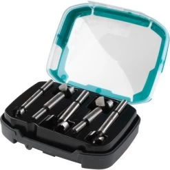 Wolfcraft Forstnerbohrer-Set Ø 15-35 Mm X 90 Mm 5-teilig