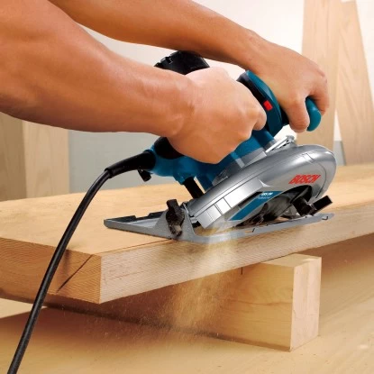 Bosch Professional Handkreissäge GKS 190 1.400 W Inkl. Kreissägeblatt Ø 190 Mm 4 Bosch Professional Handkreissäge GKS 190 1.400 W Inkl. Kreissägeblatt Ø 190 Mm – Bild 4