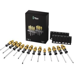 Wera Schraubendreher-Set 13-teilig Kraftform Big Pack900 -Werkzeugdepot Geschäft 754004 00