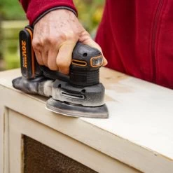 Worx Dreieckschleifer WX822 20 V -Werkzeugdepot Geschäft 7608490 2974 A 01