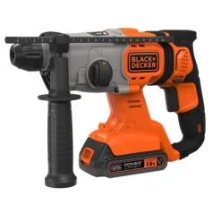 Black & Decker Black+Decker 18 V Akku-Kombihammer BCD900E2K Inkl. 2,5 Ah Akkus Mit Koffer -Werkzeugdepot Geschäft 764597 2012 BCD900E2K 3