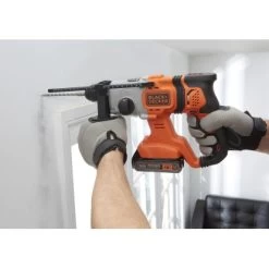 Black & Decker Black+Decker 18 V Akku-Kombihammer BCD900E2K Inkl. 2,5 Ah Akkus Mit Koffer -Werkzeugdepot Geschäft 764597 2012 BCD900E2K A2
