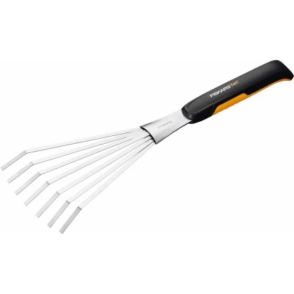 Fiskars Hand-Fächerbesen Xact Mit 7 Zinken 1 Fiskars Hand-Fächerbesen Xact Mit 7 Zinken
