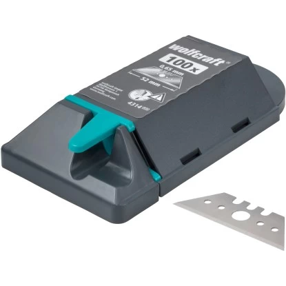 Wolfcraft 100 Profi-Trapezklingen 0,65 Mm X 52 Mm 1 Wolfcraft 100 Profi-Trapezklingen 0,65 Mm X 52 Mm