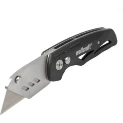 Wolfcraft Freizeitmesser Mit Klappbarer Trapezklinge