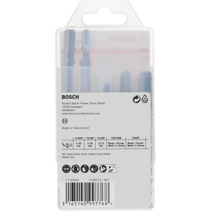 Bosch Stichsägeblatt-Set Für Multimaterial 15-teilig T-Schaft 2 Bosch Stichsägeblatt-Set Für Multimaterial 15-teilig T-Schaft – Bild 2