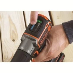 Black & Decker Black+Decker 18 V Akku-Bohrschrauber ASD18K Inkl. 1,5 Ah Akku Mit Koffer -Werkzeugdepot Geschäft Bohrschrauber Autosense 5