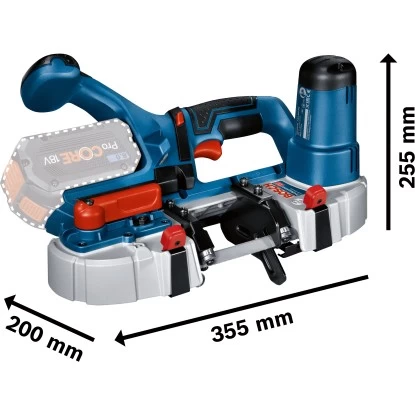 Bosch Professional Akku-Bandsäge GCB 18V-63 Solo 2 Bosch Professional Akku-Bandsäge GCB 18V-63 Solo – Bild 2