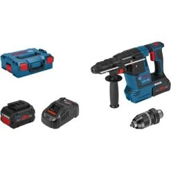 Bosch Professional Akku-Bohrhammer GBH 18V-26 F Mit 2 Akkus & GAL In L-Boxx